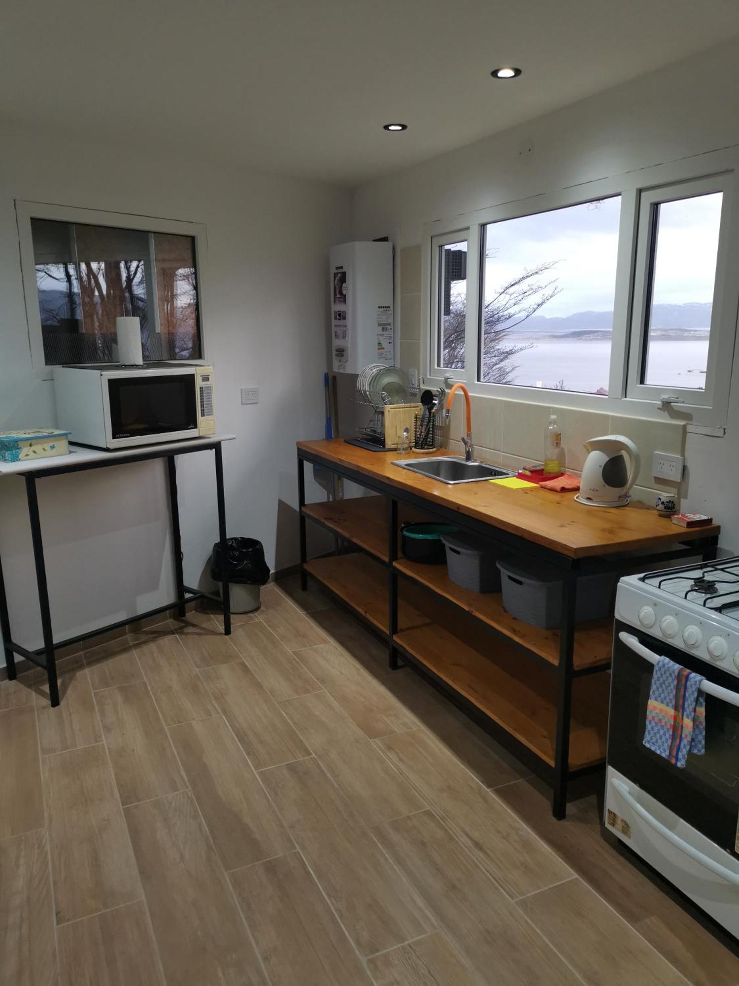 우수아이아 Casa Departamento En El Bosque 아파트 외부 사진